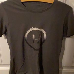 Twenty One Pilots shirt with their symbol on it